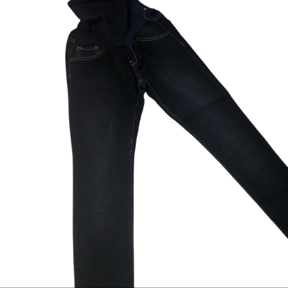 Led Luxe Essentials Denim Maternity Jeans